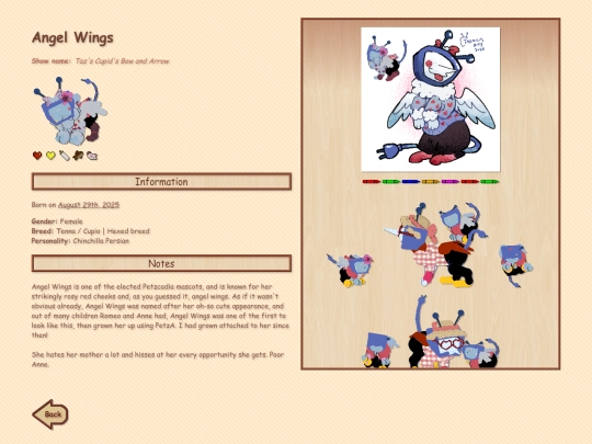 petzcadia/petz/angelwings screenshot