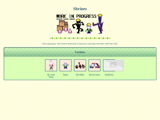 shrines screenshot