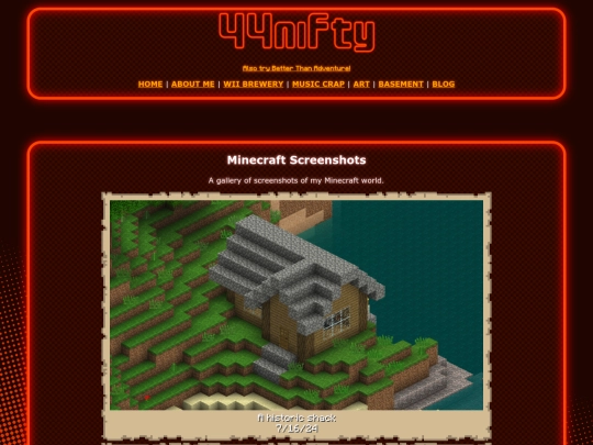 basement/minecraft screenshot