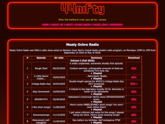 music/meaty-ochre screenshot