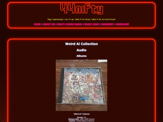 music/weird-al/collection screenshot