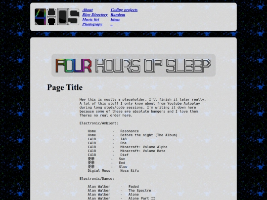 music screenshot