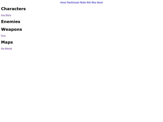 wiki/wiki screenshot