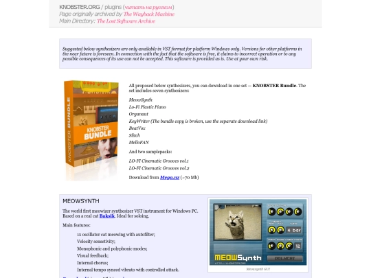 Knobster screenshot