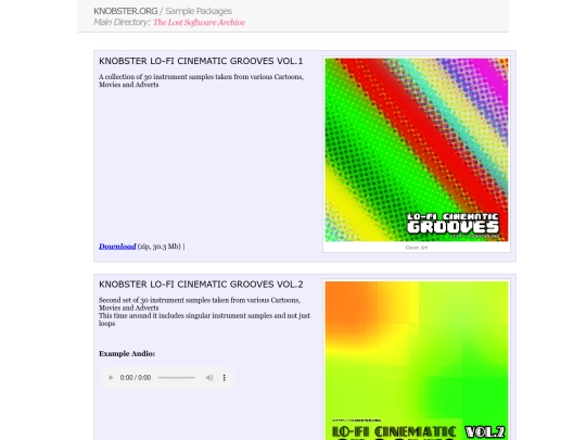 Sample screenshot