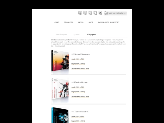 SiteBackups/SampleMagic/wallapapers screenshot