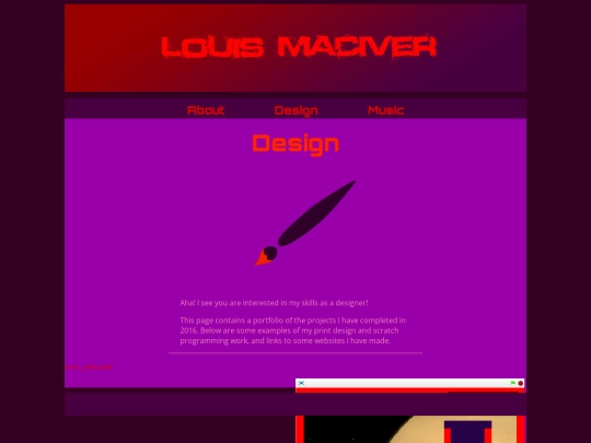 design screenshot