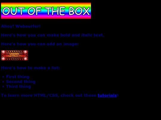 index screenshot