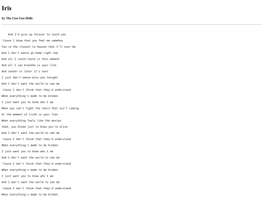 experiment screenshot