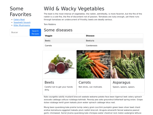Wild Wacky Vegetables screenshot