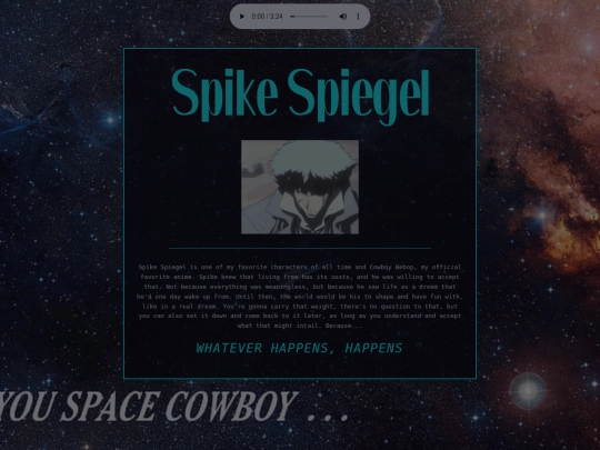 SpikeSpiegel screenshot