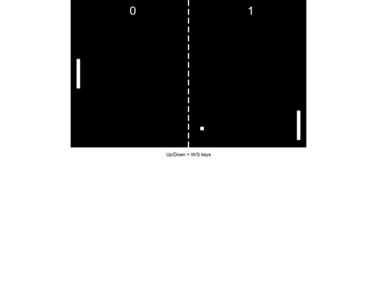 games/pong screenshot