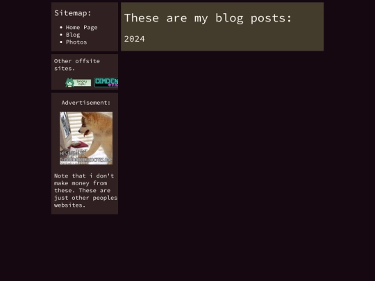 blog screenshot