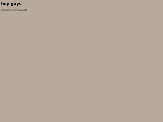 output/posts/myBlogPost screenshot