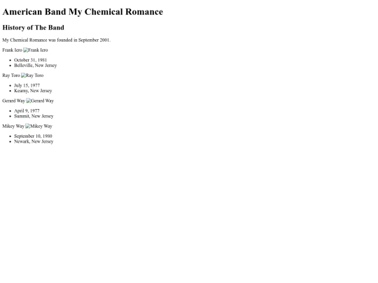 MCRshrine screenshot