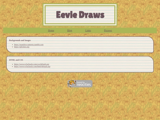 links screenshot