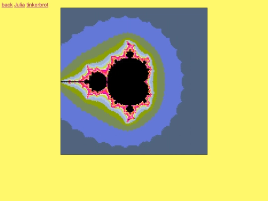 mandelbrot screenshot