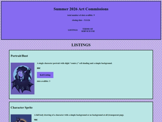 comms screenshot