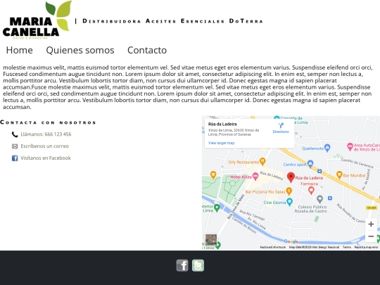 contacto screenshot