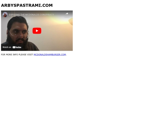 arbyspastrami screenshot