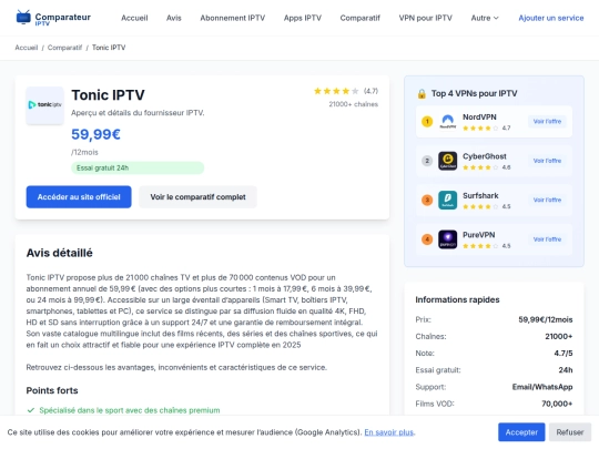 tonic-iptv-review screenshot