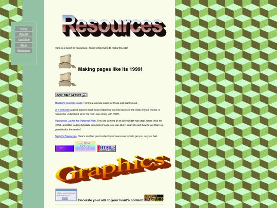 Resources screenshot