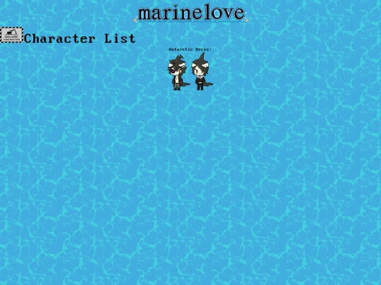 characterlist screenshot
