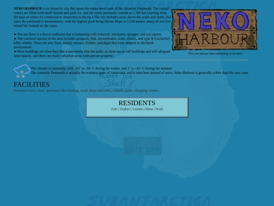 map/nekoharbour screenshot