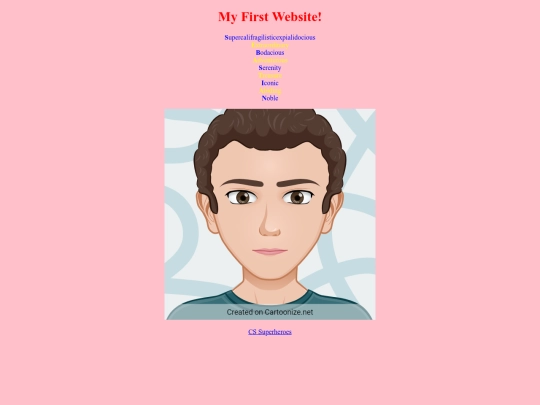 First.website screenshot
