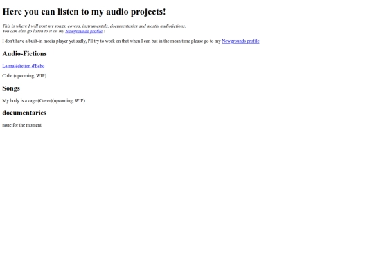 audio screenshot