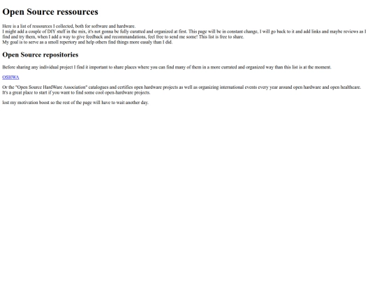 foss screenshot