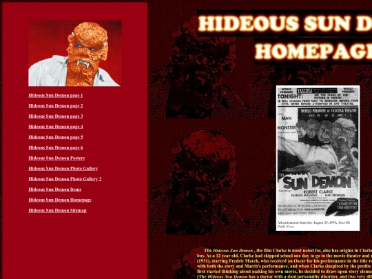 hsdhomepage screenshot