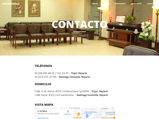 funeraria_2/contacto screenshot