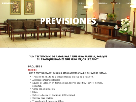 funeraria_2/previsiones screenshot