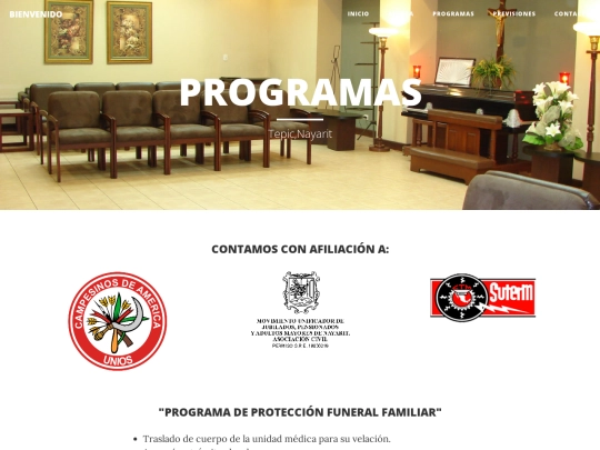 funeraria_2/programas screenshot