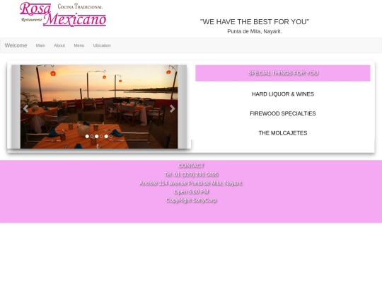 rosamexicano screenshot