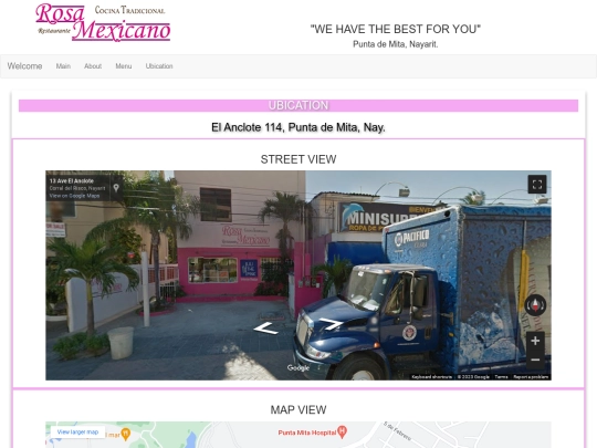 rosamexicano/ubicacion screenshot
