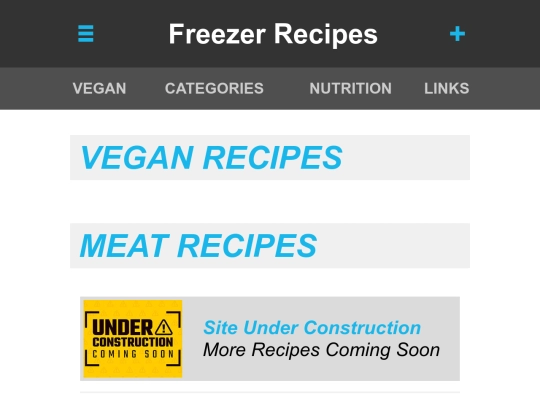 RECIPE-TEMPLATE-CATEGORIES screenshot
