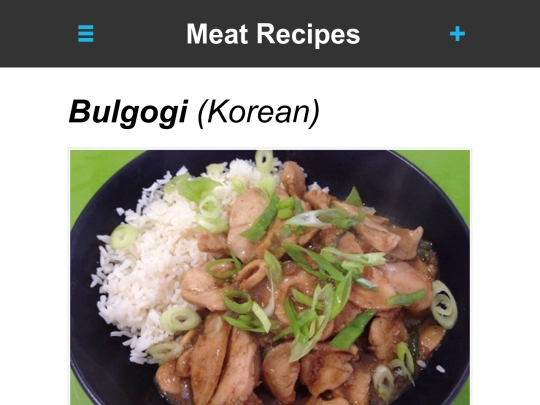 bulgogi screenshot