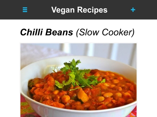 chilli-beans-slow screenshot