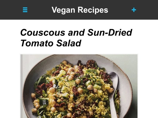 couscous-sundriedtom-salad screenshot