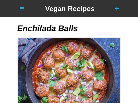 enchilada-balls-vegan screenshot