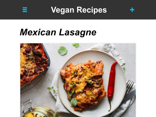 mexi-lasagne-vegan screenshot