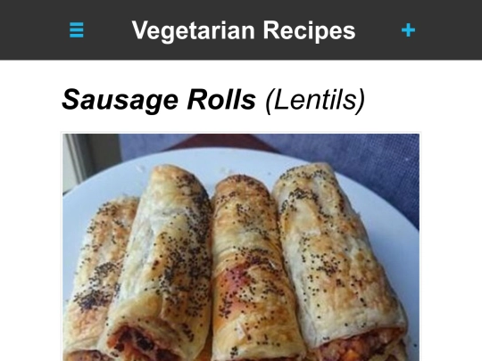 sausage-rolls-lentil screenshot