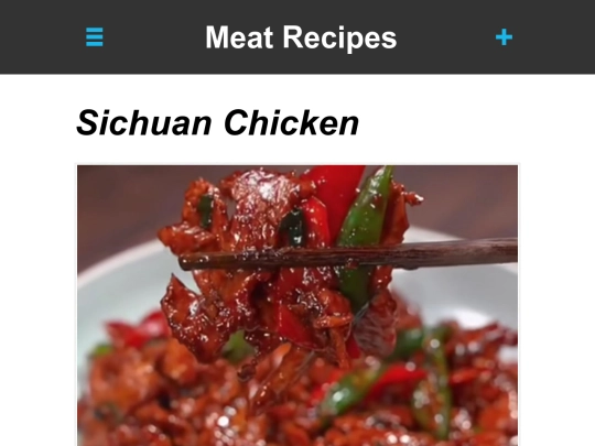 sichuan-chicken screenshot