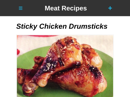 sticky-chicken-drumsticks screenshot