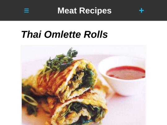 thai-omelette-rolls screenshot