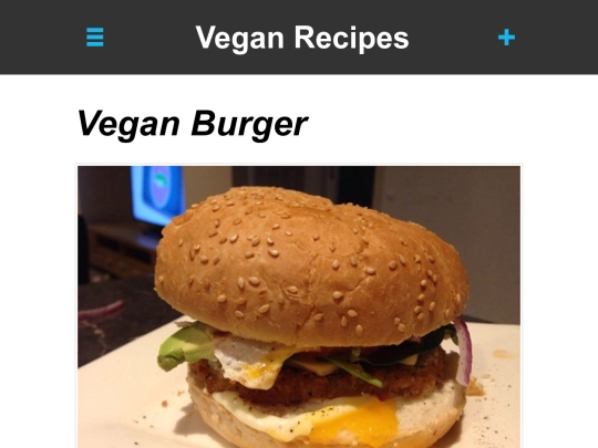 vegan-burger screenshot