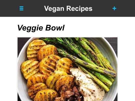 veggie-bowl screenshot