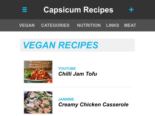 xx-capsicum screenshot